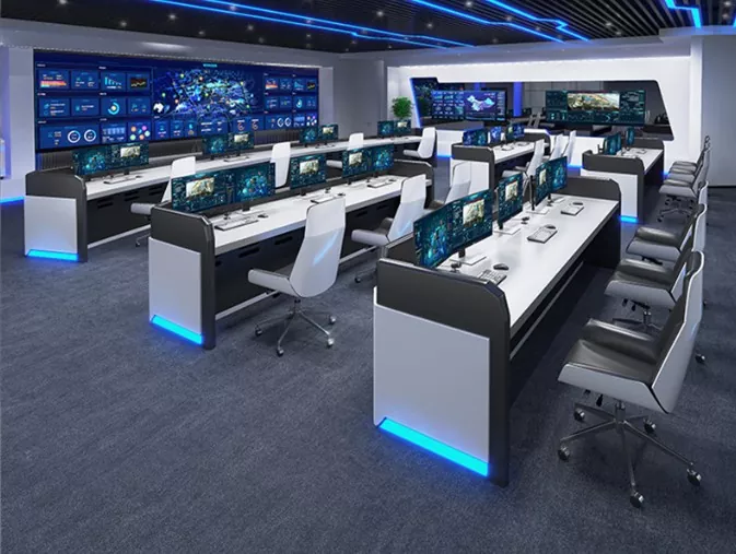 Контролна конзола у контролној соби
